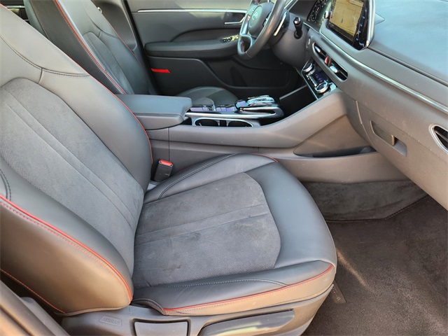 2020 Hyundai Sonata SEL Plus Gray at Bayshore Chrysler Jeep Dodge Ram