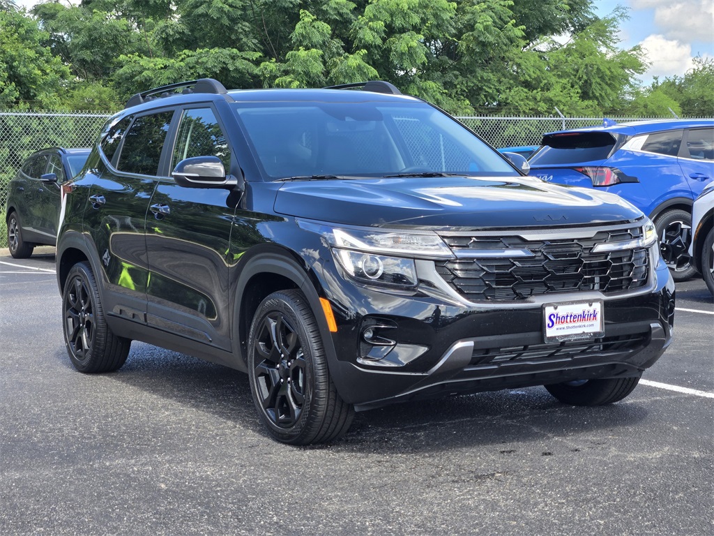2025 Kia Seltos X-Line Black at DeMontrond Automotive Group