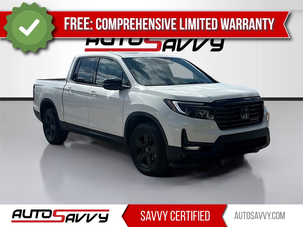 2023 Honda Ridgeline Black Edition White at AutoSavvy Houston Southwest