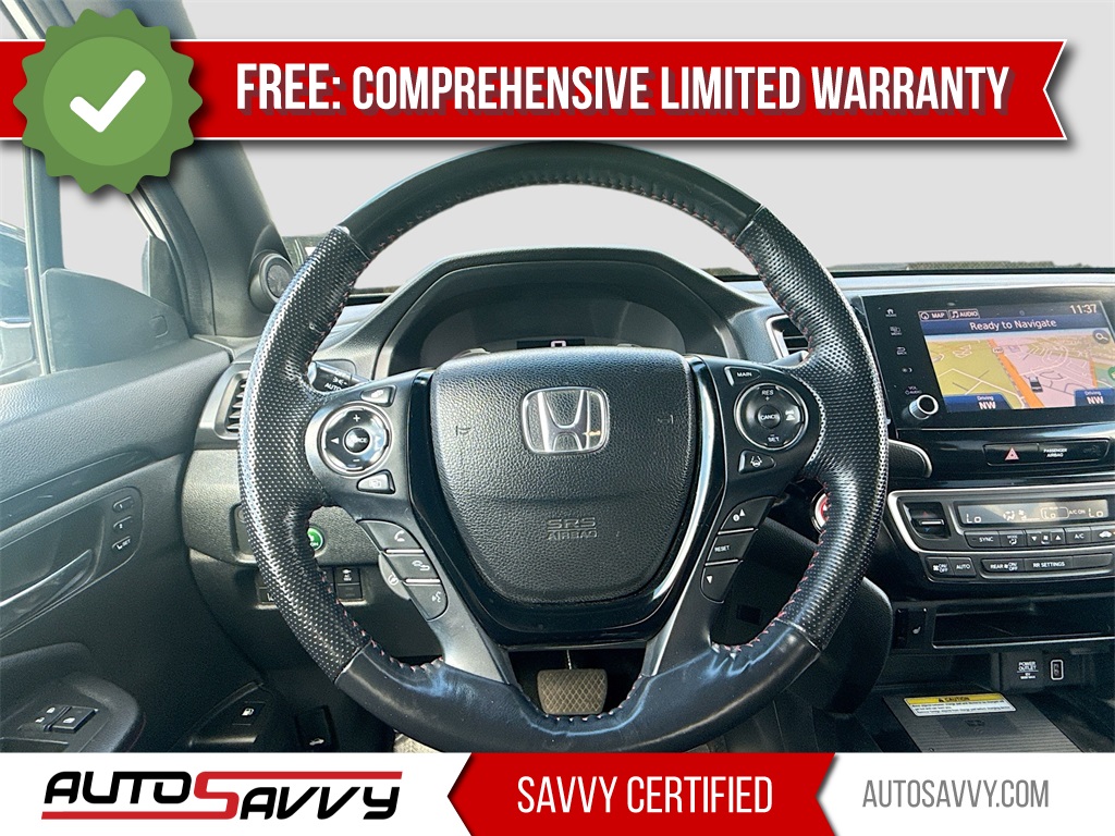 2023 Honda Ridgeline Black Edition White at AutoSavvy Houston Southwest