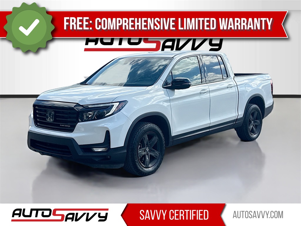 2023 Honda Ridgeline Black Edition White at AutoSavvy Houston Southwest