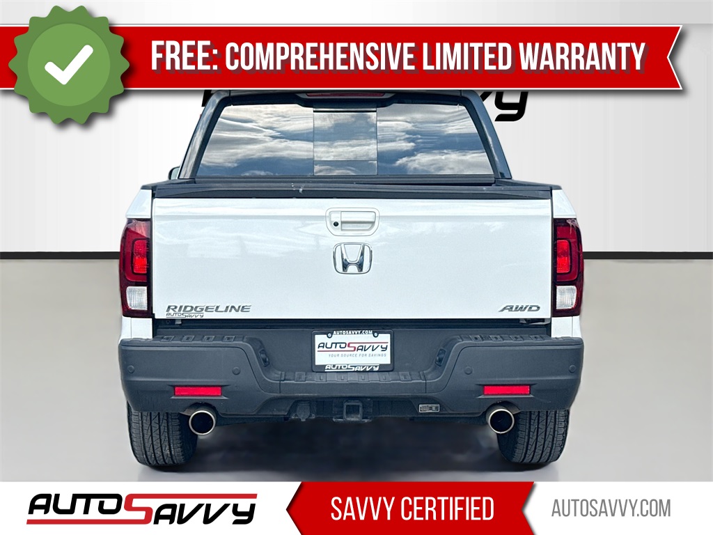 2023 Honda Ridgeline Black Edition White at AutoSavvy Houston Southwest