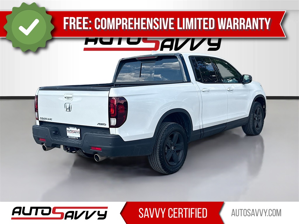 2023 Honda Ridgeline Black Edition White at AutoSavvy Houston Southwest