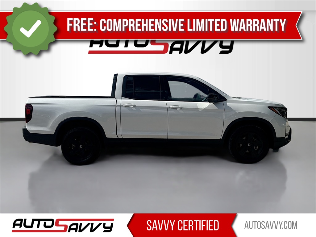 2023 Honda Ridgeline Black Edition White at AutoSavvy Houston Southwest