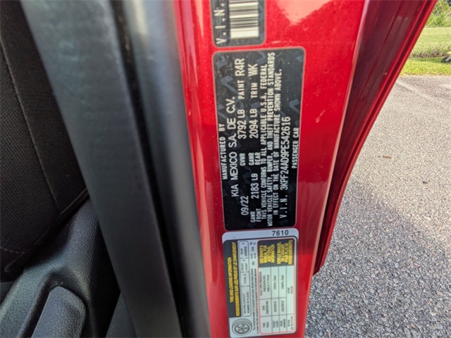 2023 Kia Forte LXS Red at Superior Honda