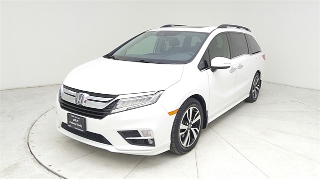 2020 Honda Odyssey Elite White at Central Houston Nissan