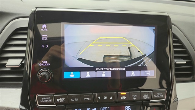 2020 Honda Odyssey Elite White at Central Houston Nissan