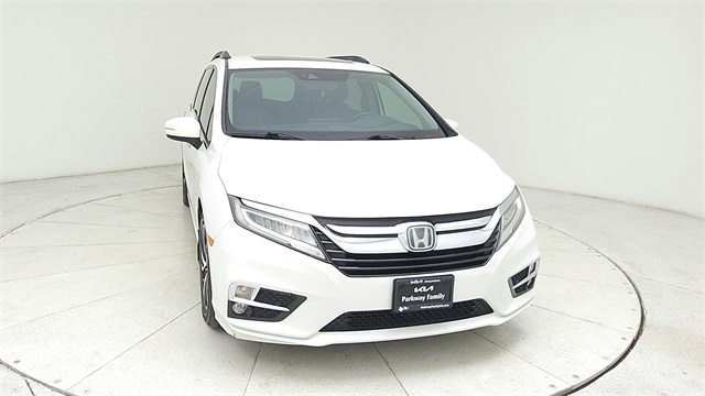 2020 Honda Odyssey Elite White at Central Houston Nissan
