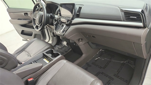 2020 Honda Odyssey Elite White at Central Houston Nissan