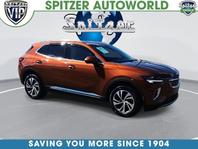 Burnished Bronze Metallic 2021 Buick Envision SUV / Crossover All-Wheel Drive 9-Speed Automatic