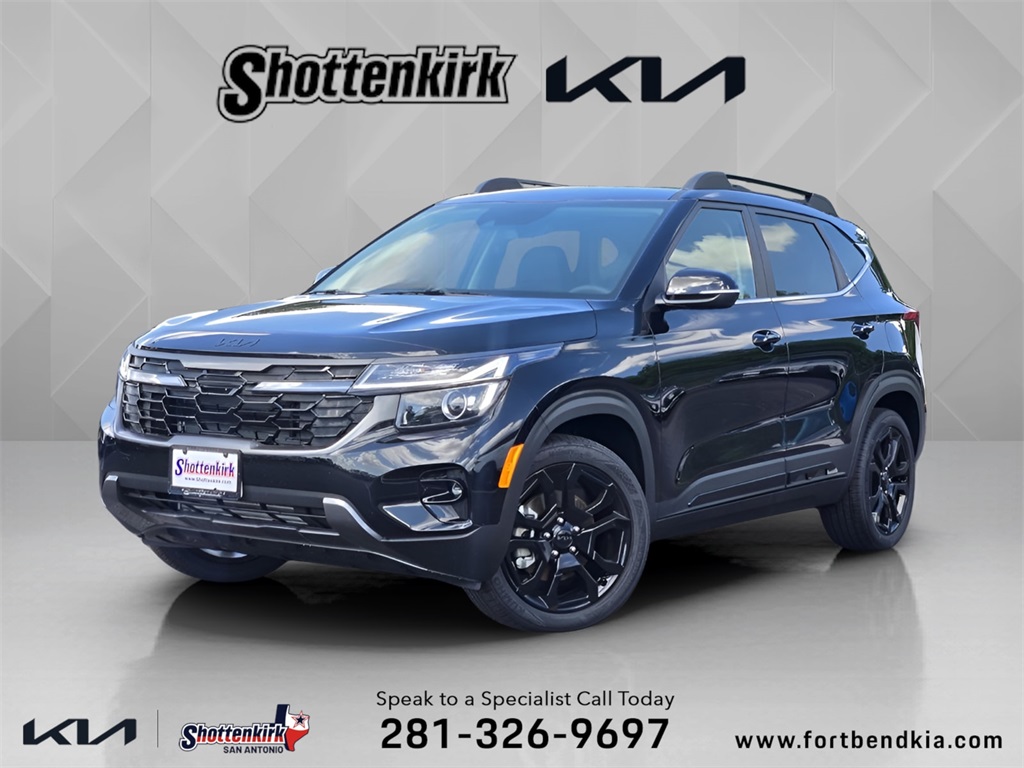 2025 Kia Seltos X-Line Black at Shottenkirk Kia Fort Bend