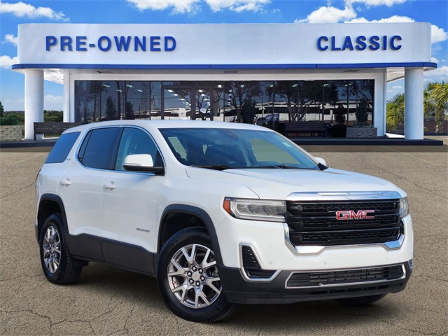 2022 GMC Acadia SLE White at Bayway Chrysler Dodge Jeep Ram