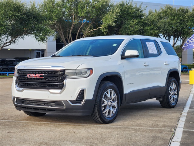 2022 GMC Acadia SLE White at Bayway Chrysler Dodge Jeep Ram
