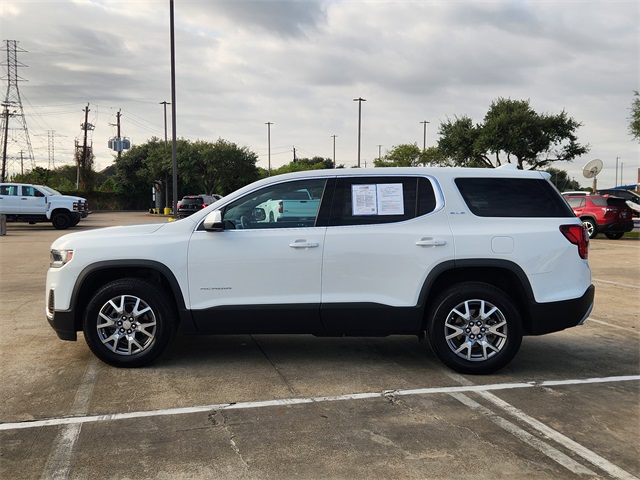 2022 GMC Acadia SLE White at Bayway Chrysler Dodge Jeep Ram