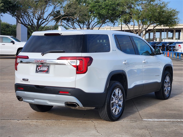 2022 GMC Acadia SLE White at Bayway Chrysler Dodge Jeep Ram