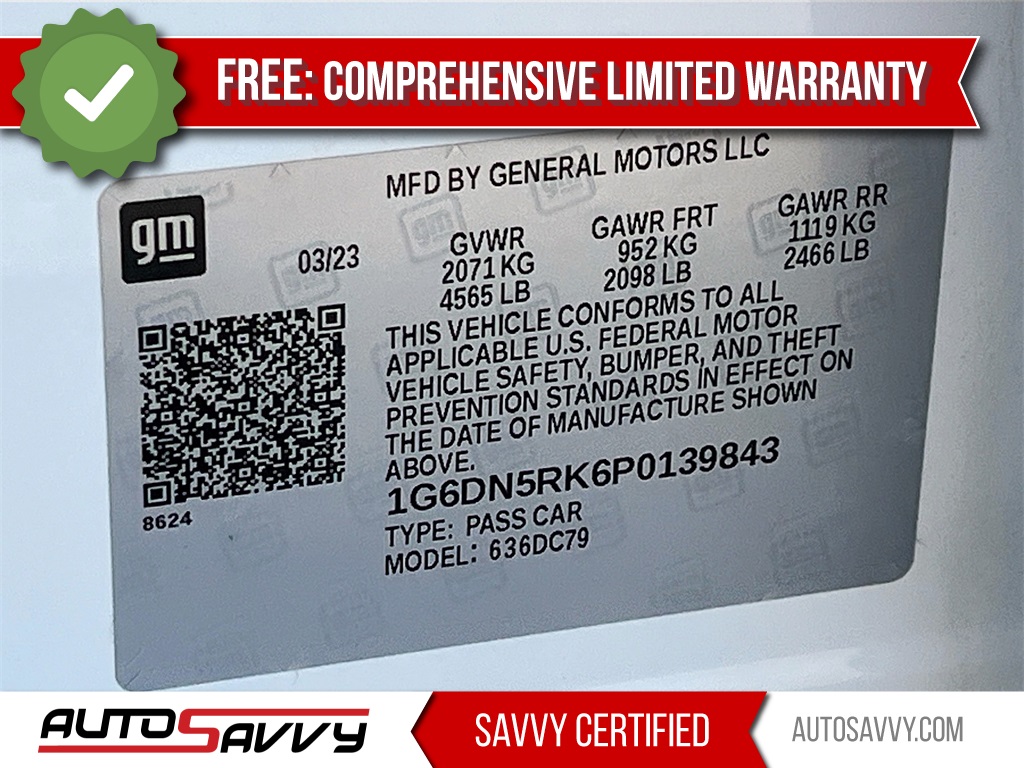 2023 Cadillac CT5 Premium Luxury White at Bayway Cadillac Southwest