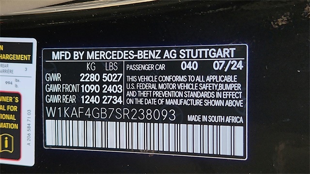 2025 Mercedes-Benz C-Class