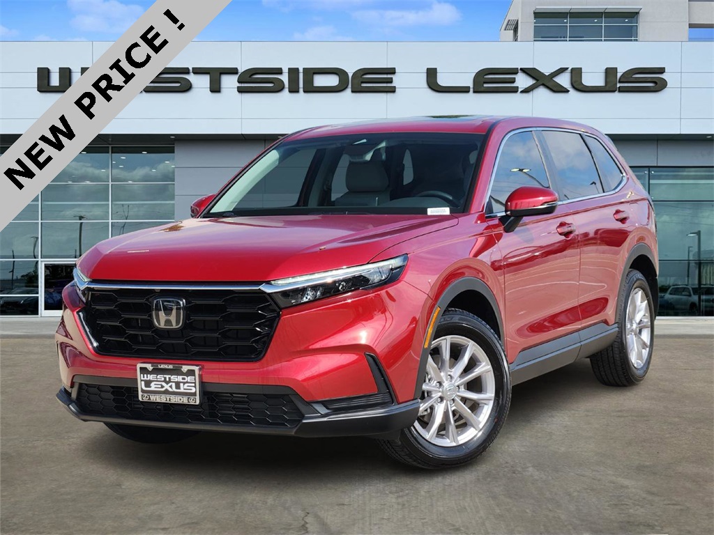 2024 Honda CR-V EX Red at DeMontrond Ford
