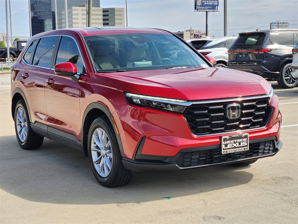 2024 Honda CR-V EX Red at DeMontrond Ford