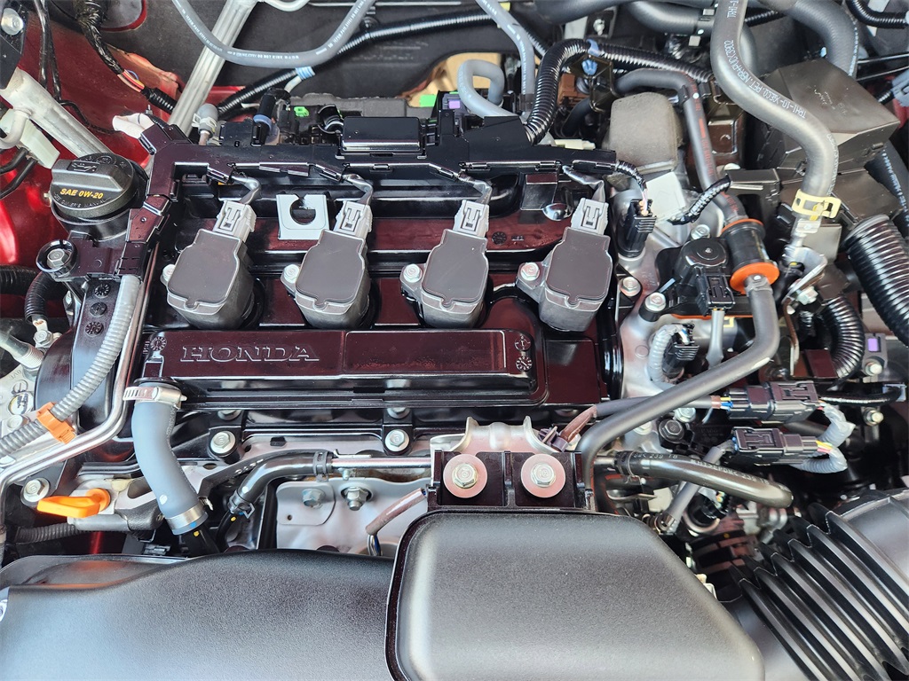 2024 Honda CR-V EX Red at DeMontrond Ford