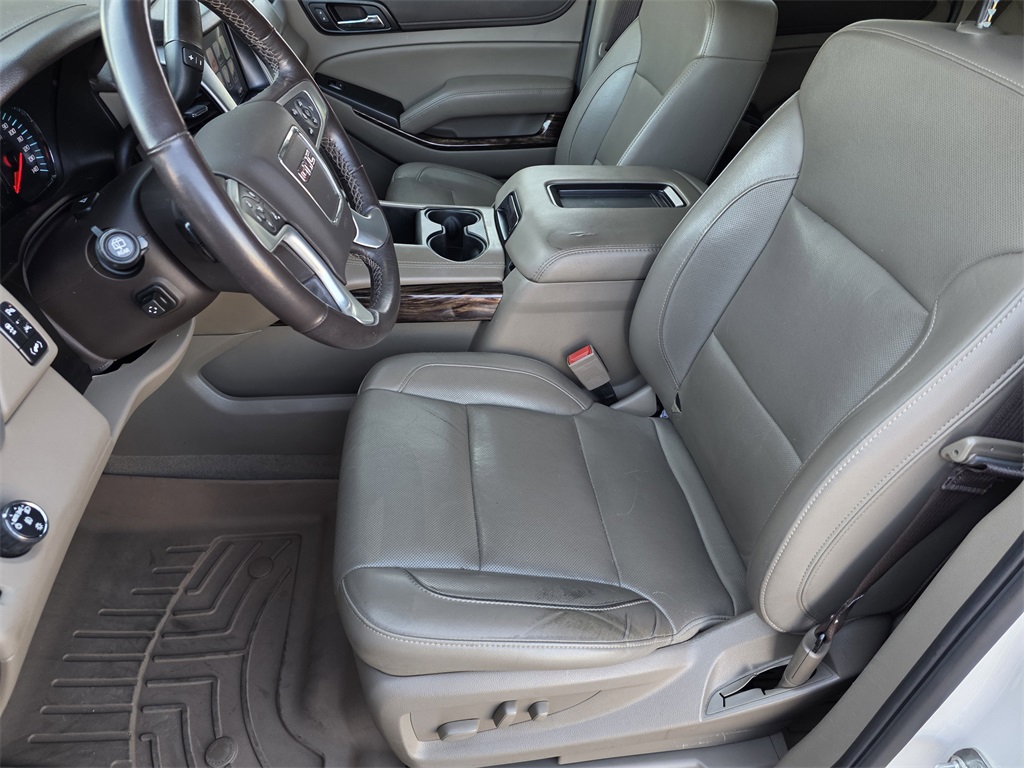 2019 GMC Yukon SLT White at Classic Elite Chevrolet Sugar Land