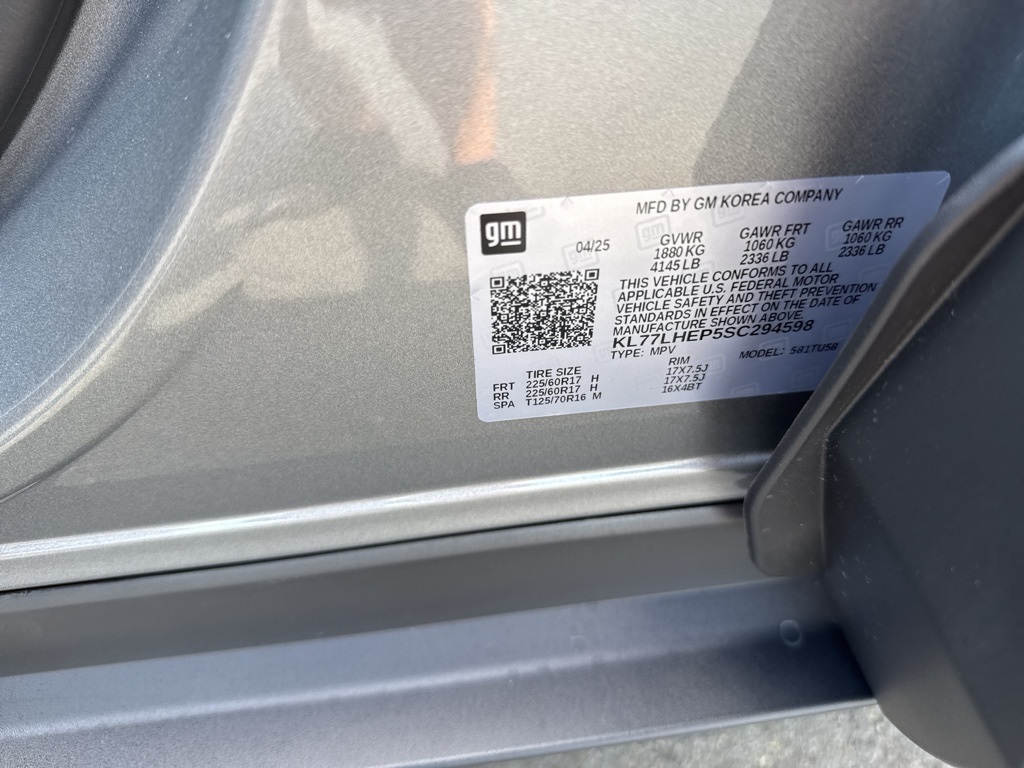2025 Chevrolet Trax