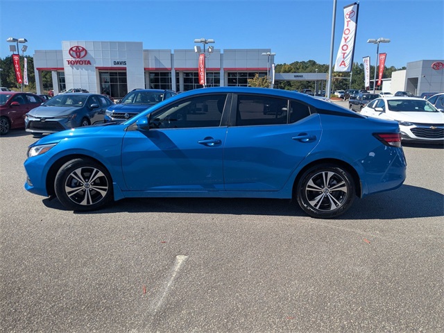 2022 Nissan Sentra SV Blue at Payless Car Sales