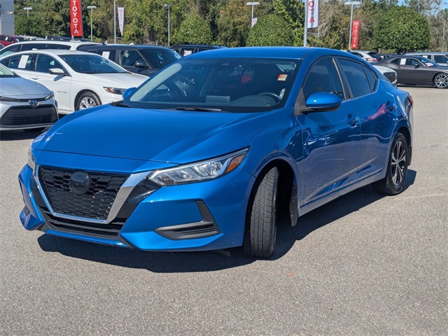 2022 Nissan Sentra SV Blue at Payless Car Sales