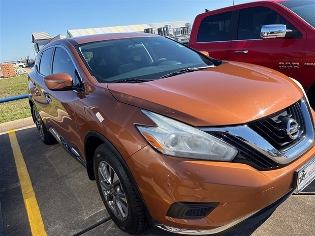 2016 Nissan Murano S Orange at Baytown Hyundai
