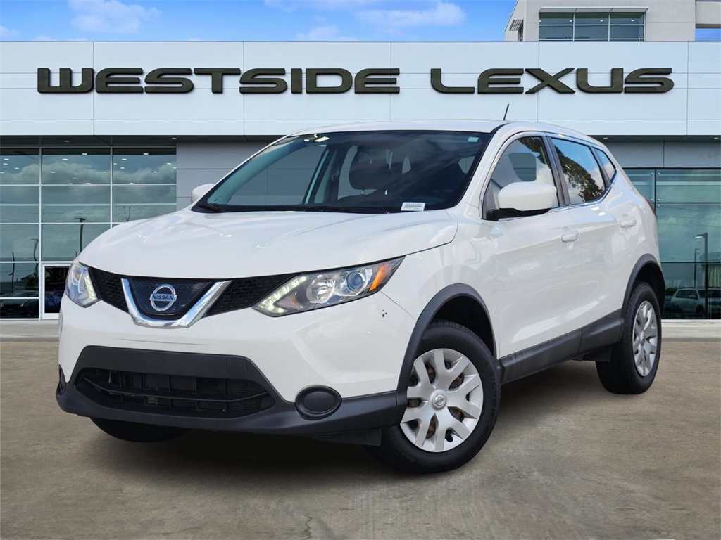 2019 Nissan Rogue Sport S White at DeMontrond Automotive Group