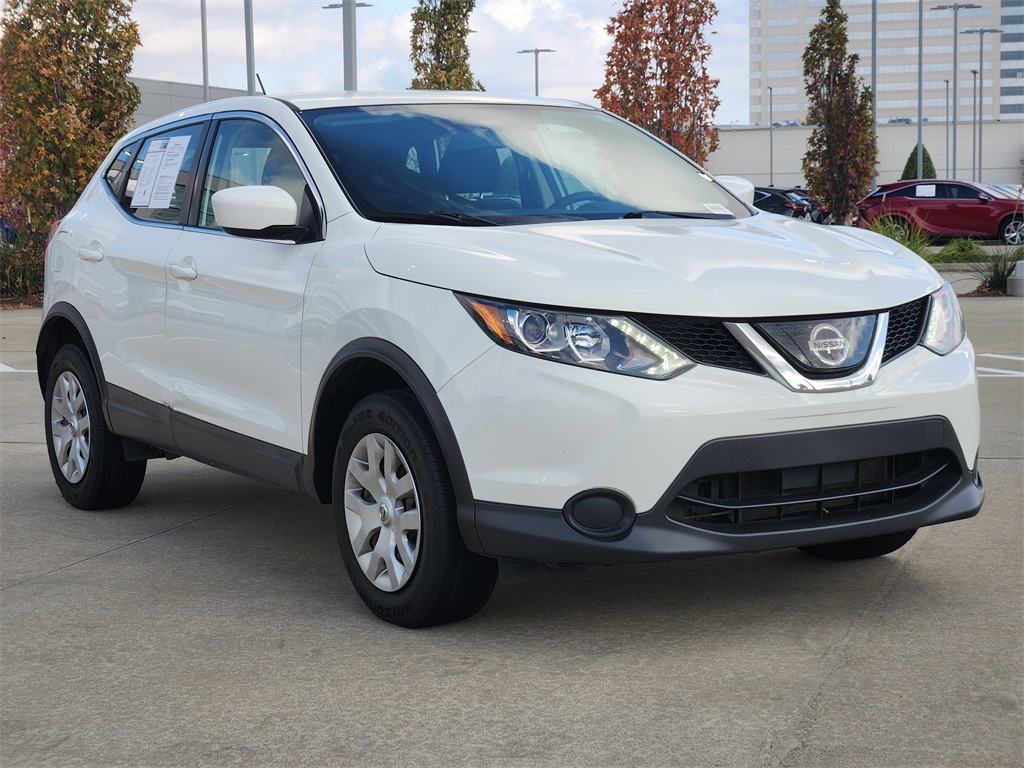 2019 Nissan Rogue Sport S White at DeMontrond Automotive Group