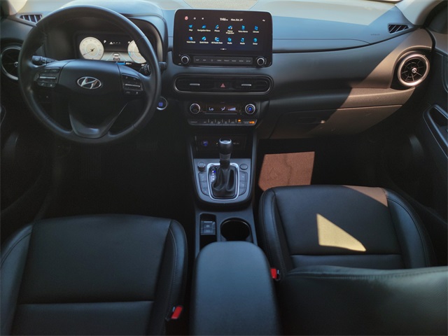 2023 Hyundai Kona Limited White at Baytown Hyundai