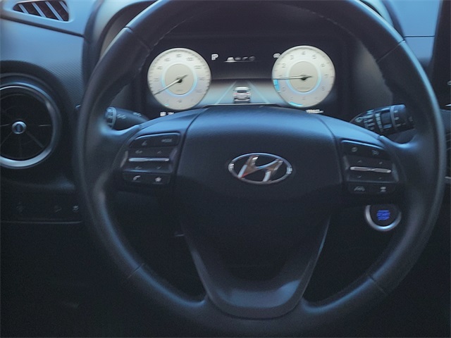 2023 Hyundai Kona Limited White at Baytown Hyundai