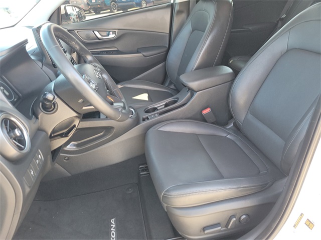 2023 Hyundai Kona Limited White at Baytown Hyundai