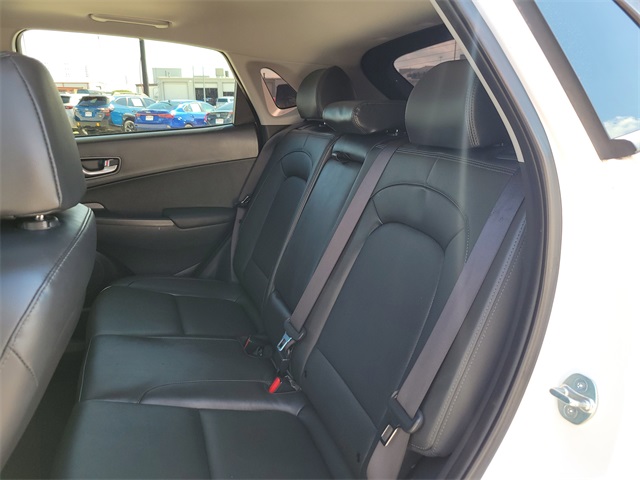 2023 Hyundai Kona Limited White at Baytown Hyundai