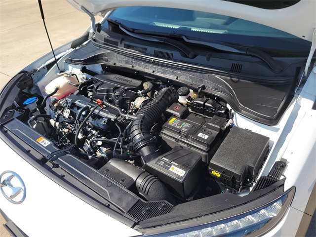 2023 Hyundai Kona Limited White at Baytown Hyundai