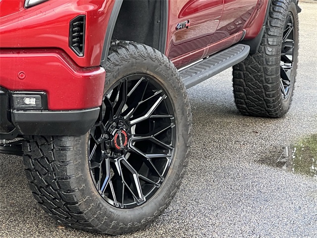 2025 GMC Sierra 1500 AT4 Red at Classic Chevrolet Galveston