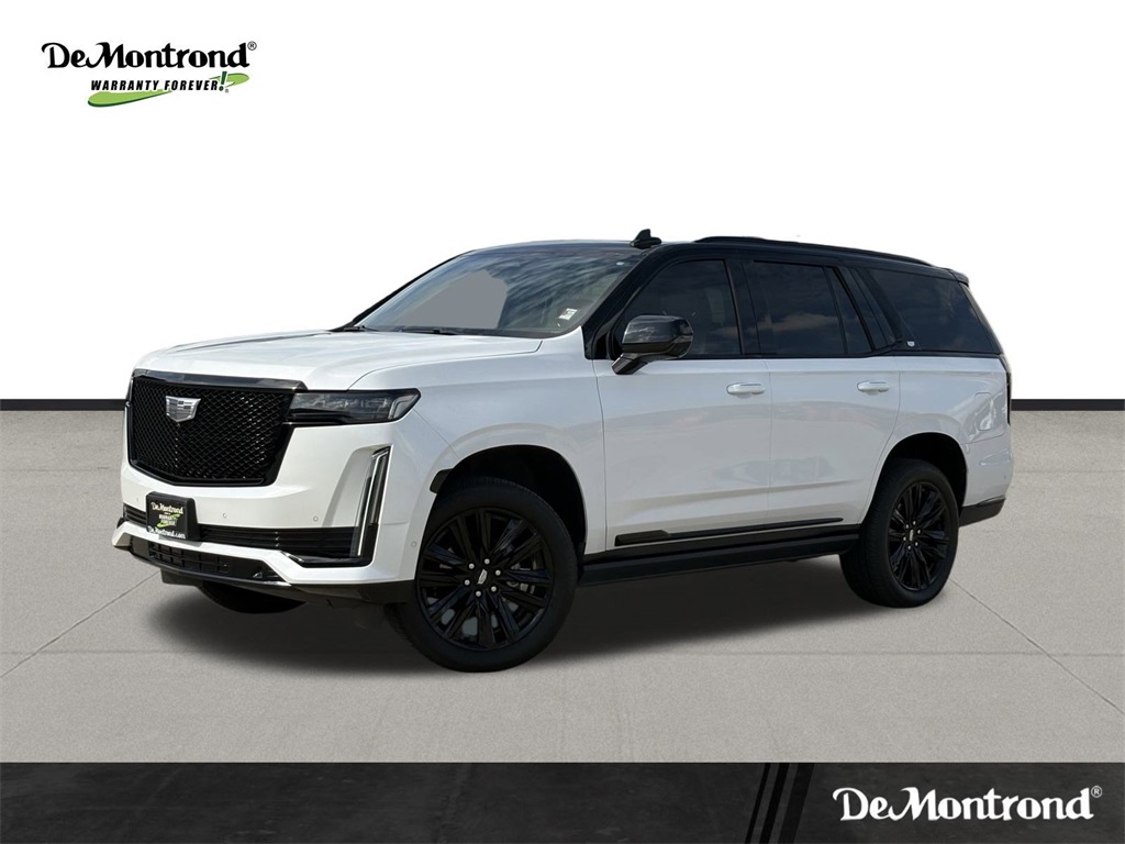 2021 Cadillac Escalade Sport White at DeMontrond Ford
