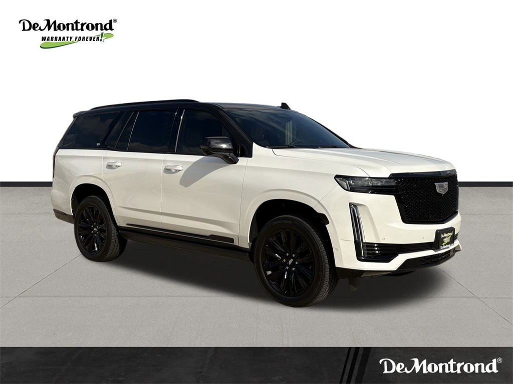 2021 Cadillac Escalade Sport White at DeMontrond Ford