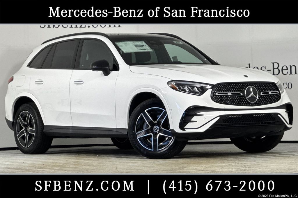 Polar White 2026 Mercedes-Benz GLC 300 4MATIC SUV / Crossover All-Wheel Drive 9-Speed Automatic