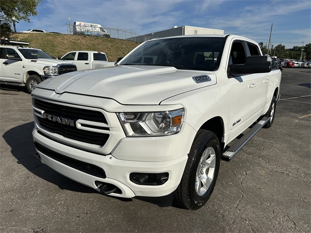 Certified 2021 Ram 1500 Big Horn/Lone Star with VIN 1C6SRFMT0MN819287 for sale in Kansas City