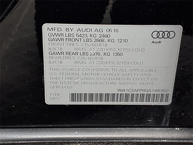 2016 Audi Q5