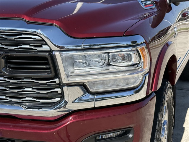 2022 Ram 2500 Limited Red at Texan Dodge Chrysler Jeep Ram