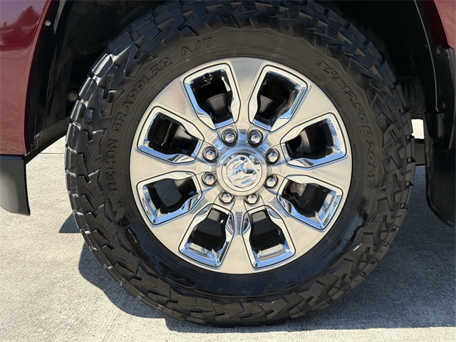 2022 Ram 2500 Limited Red at Texan Dodge Chrysler Jeep Ram