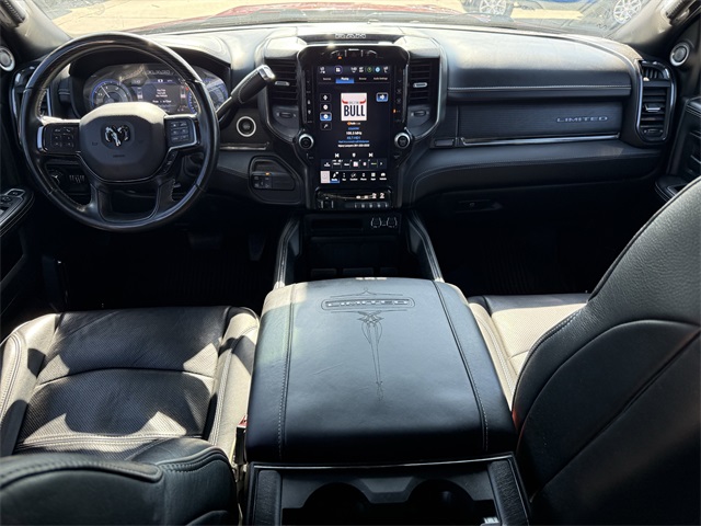 2022 Ram 2500 Limited Red at Texan Dodge Chrysler Jeep Ram