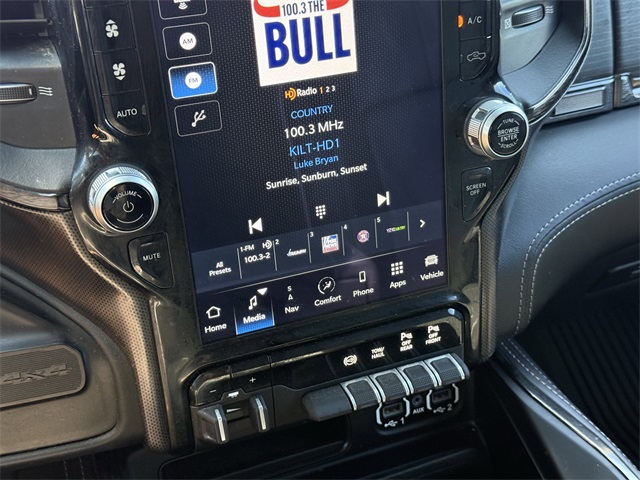 2022 Ram 2500 Limited Red at Texan Dodge Chrysler Jeep Ram