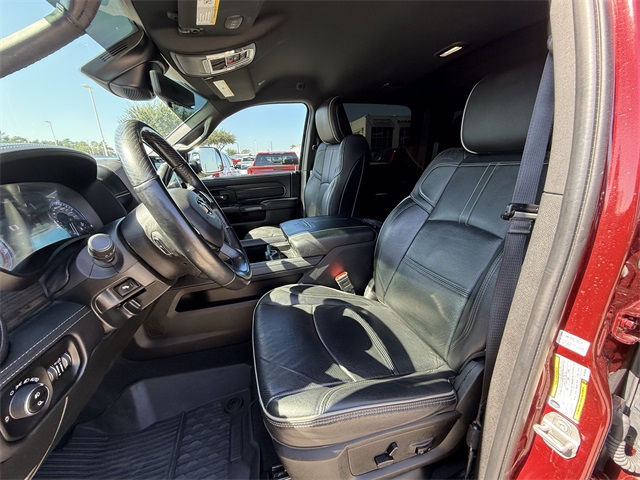 2022 Ram 2500 Limited Red at Texan Dodge Chrysler Jeep Ram