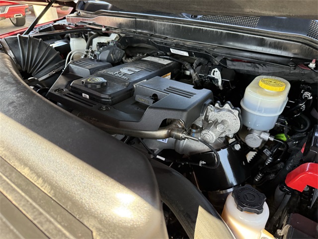 2022 Ram 2500 Limited Red at Texan Dodge Chrysler Jeep Ram