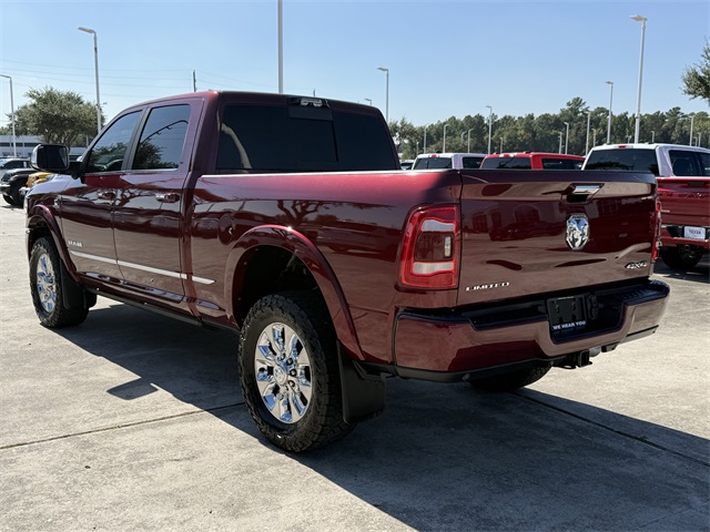 2022 Ram 2500 Limited Red at Texan Dodge Chrysler Jeep Ram