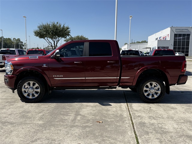 2022 Ram 2500 Limited Red at Texan Dodge Chrysler Jeep Ram